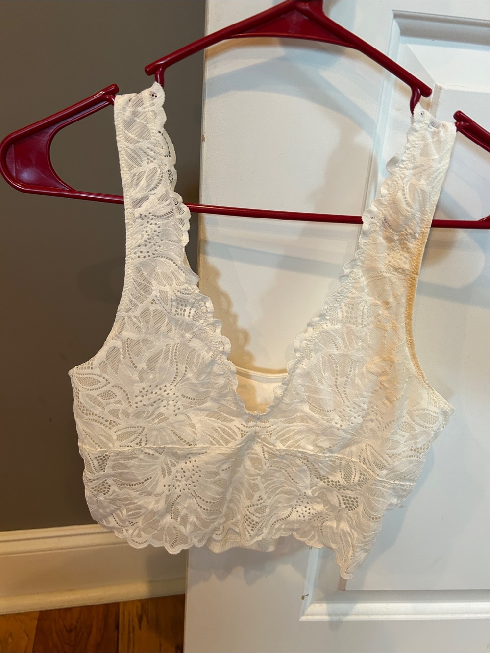 Aerie Lace Bralette - White